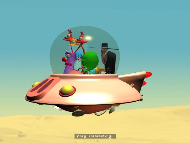 Stupid Invaders screenshot 5 for Sega Dreamcast